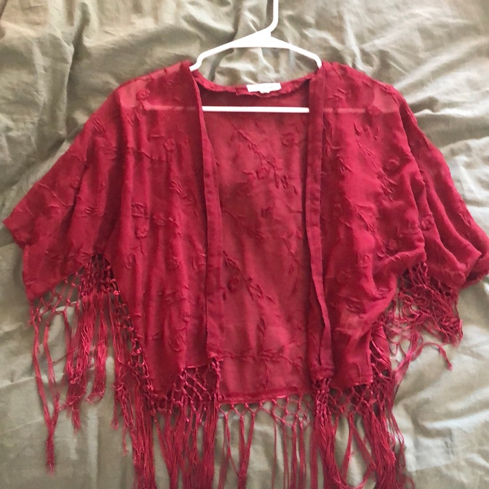 Red kimono